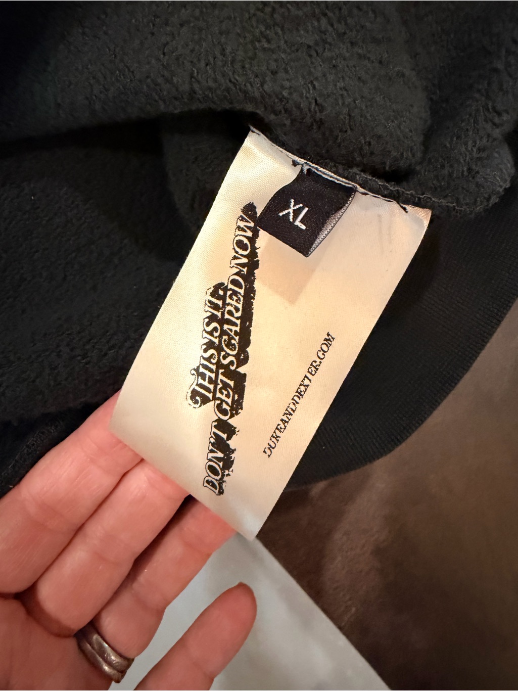 Duke + Dexter Dri World Championship Washed Black Hoodie | Xl — image 7 of 8